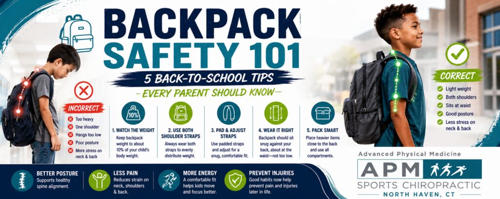 Backpack Safety for Kids APM Sports Chiropractic